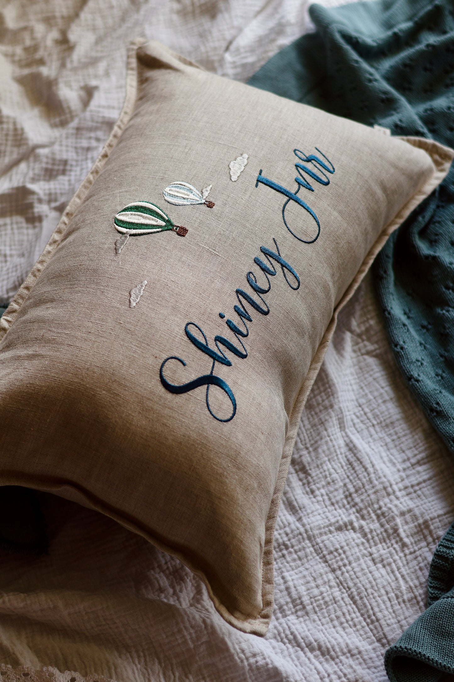 The Adventure Linen Cushion Cover