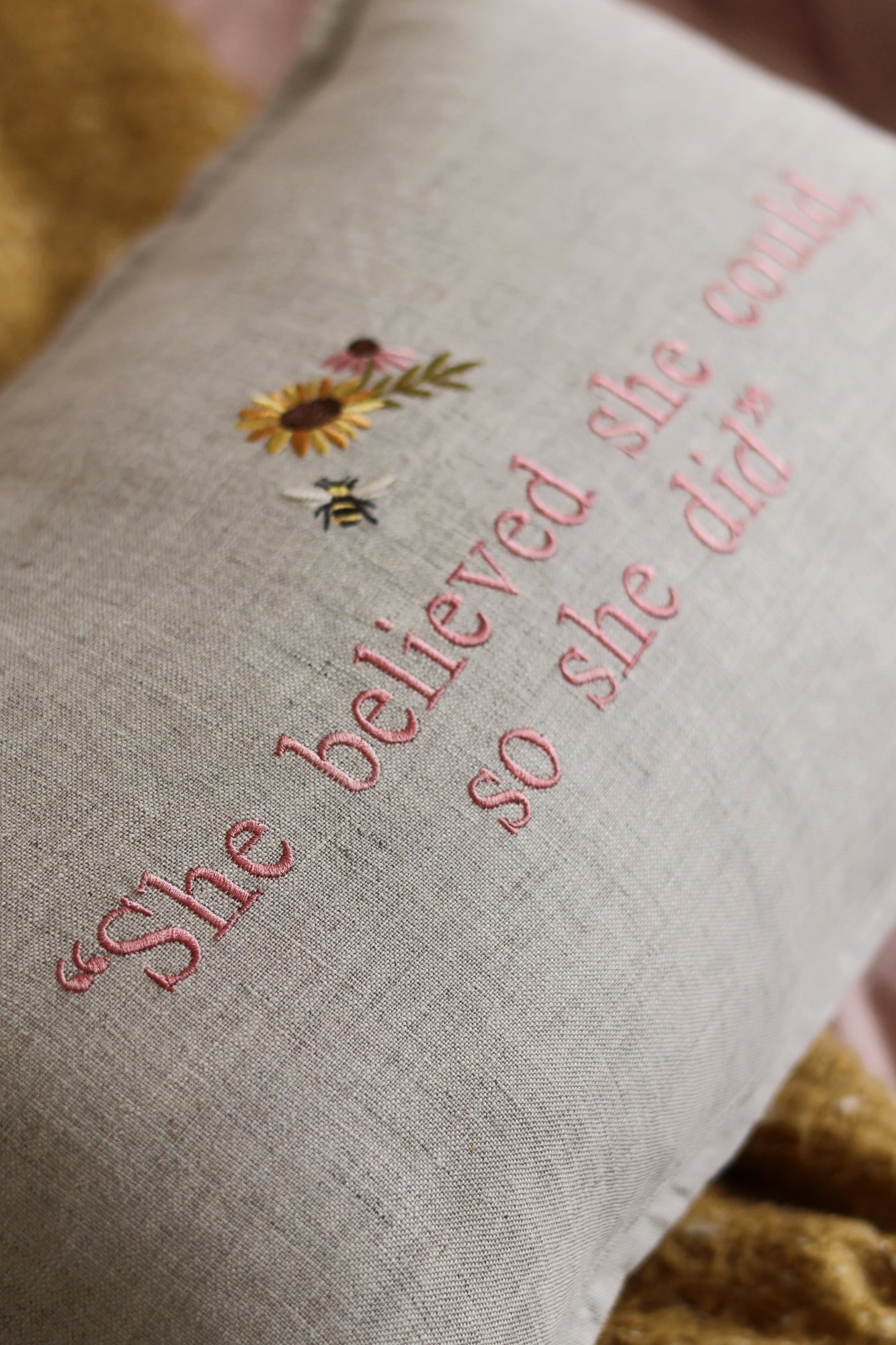 The Indi Pure Linen Cushion