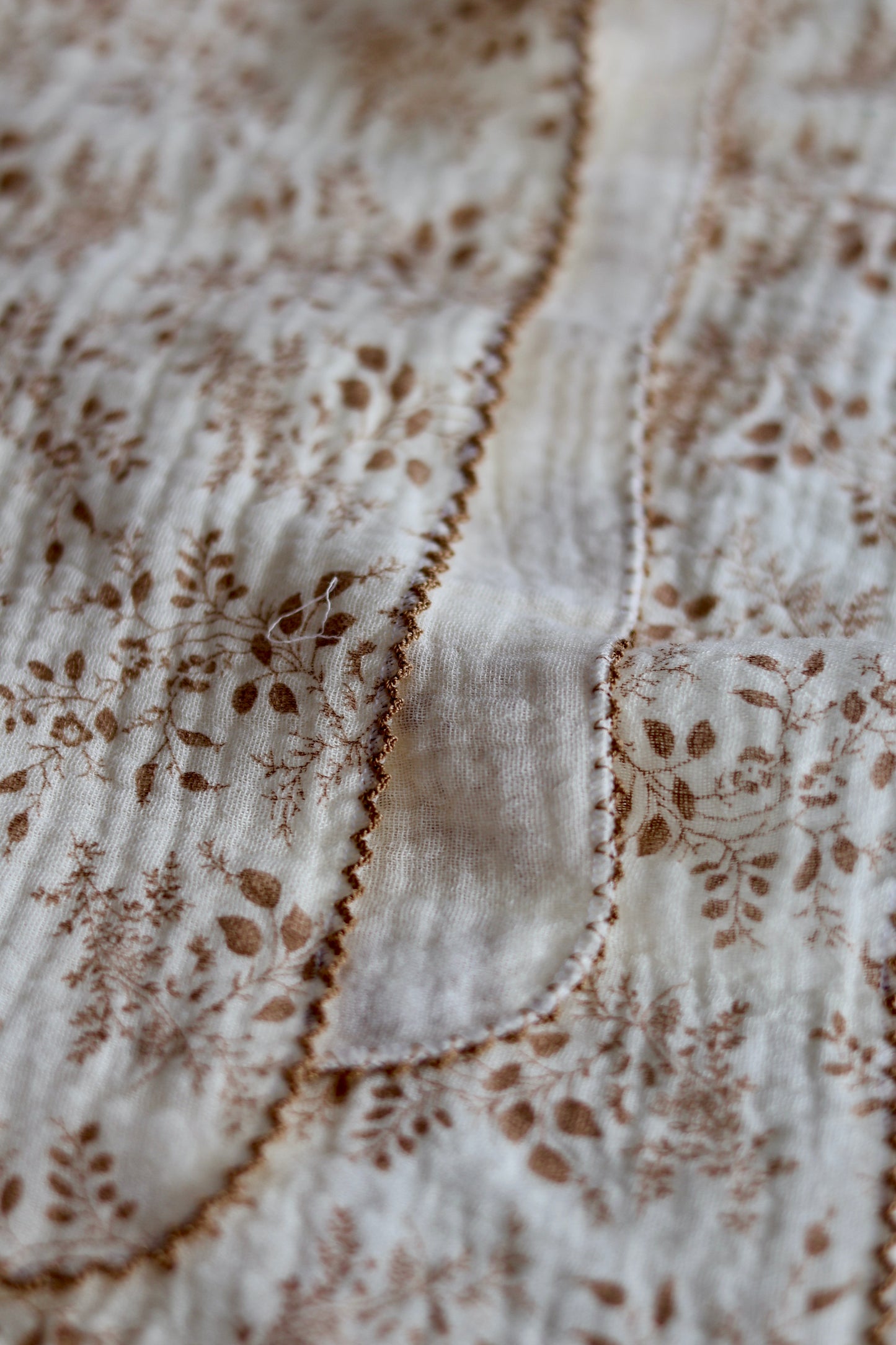 Cotton Muslin Blanket- Hazel Bloom