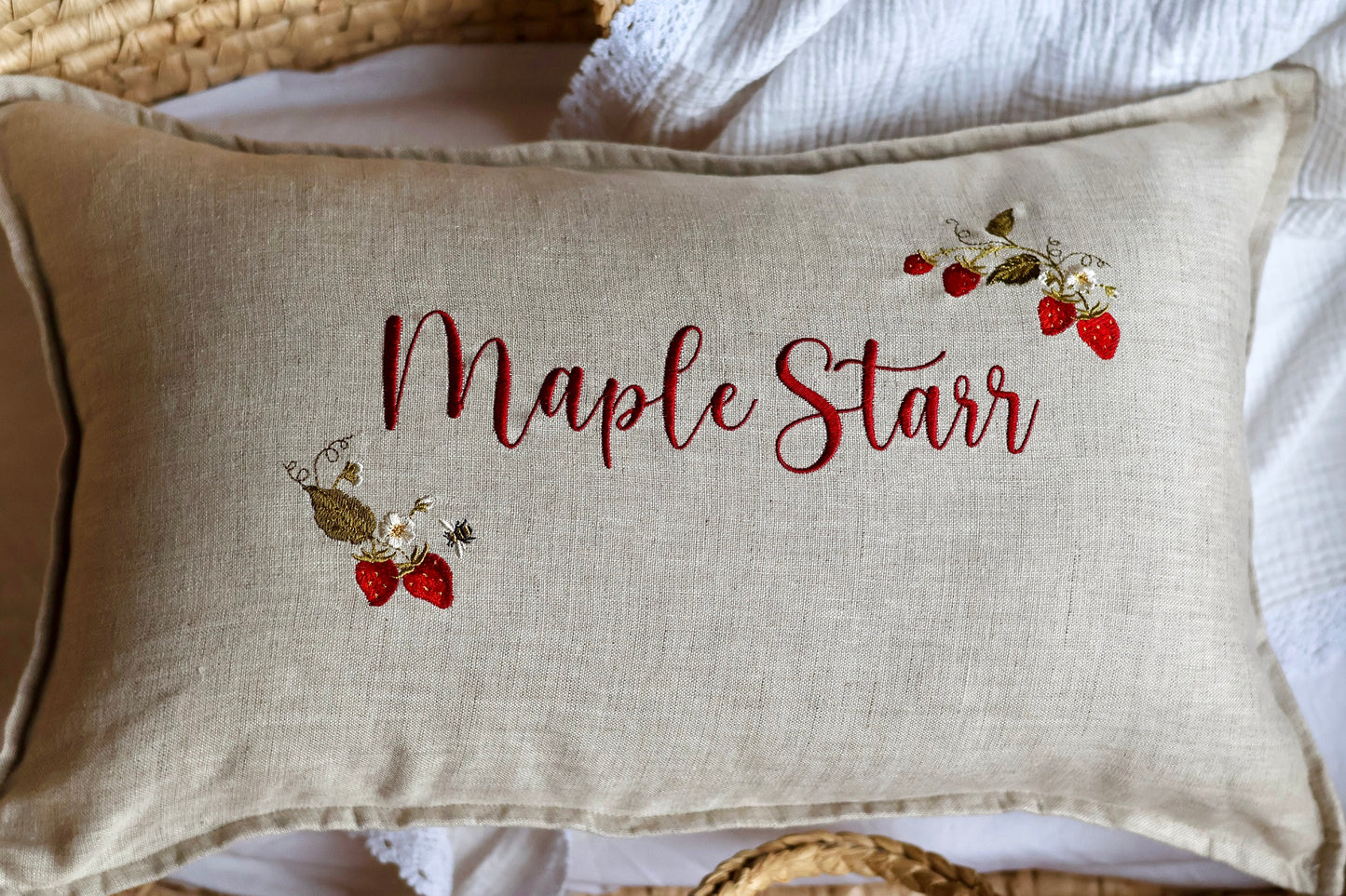 The Aubrey Pure Linen Cushion