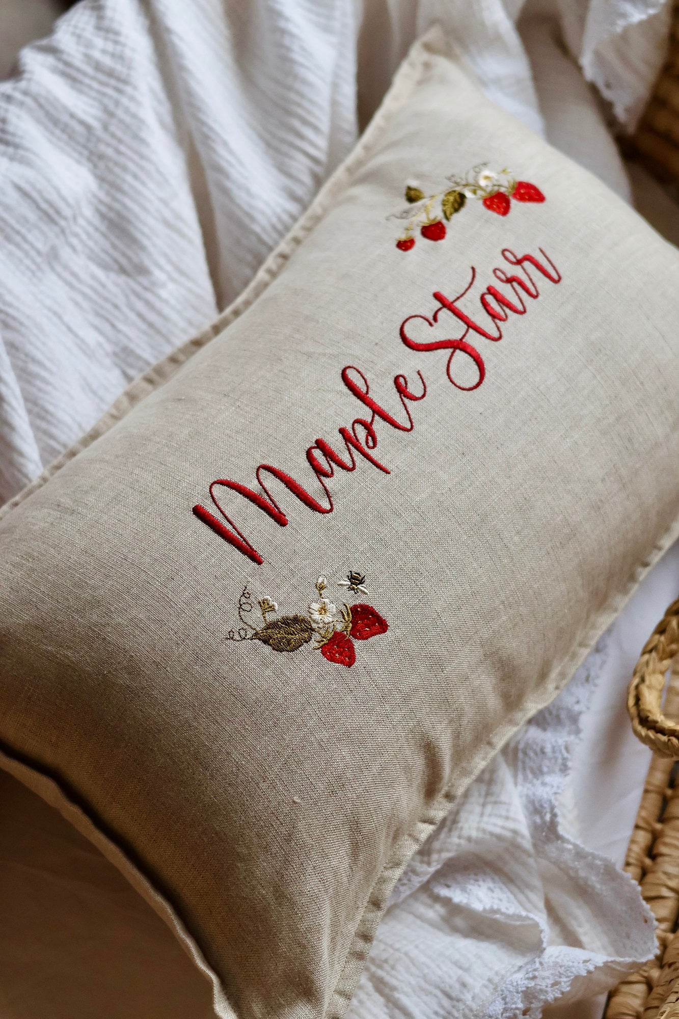 The Aubrey Pure Linen Cushion