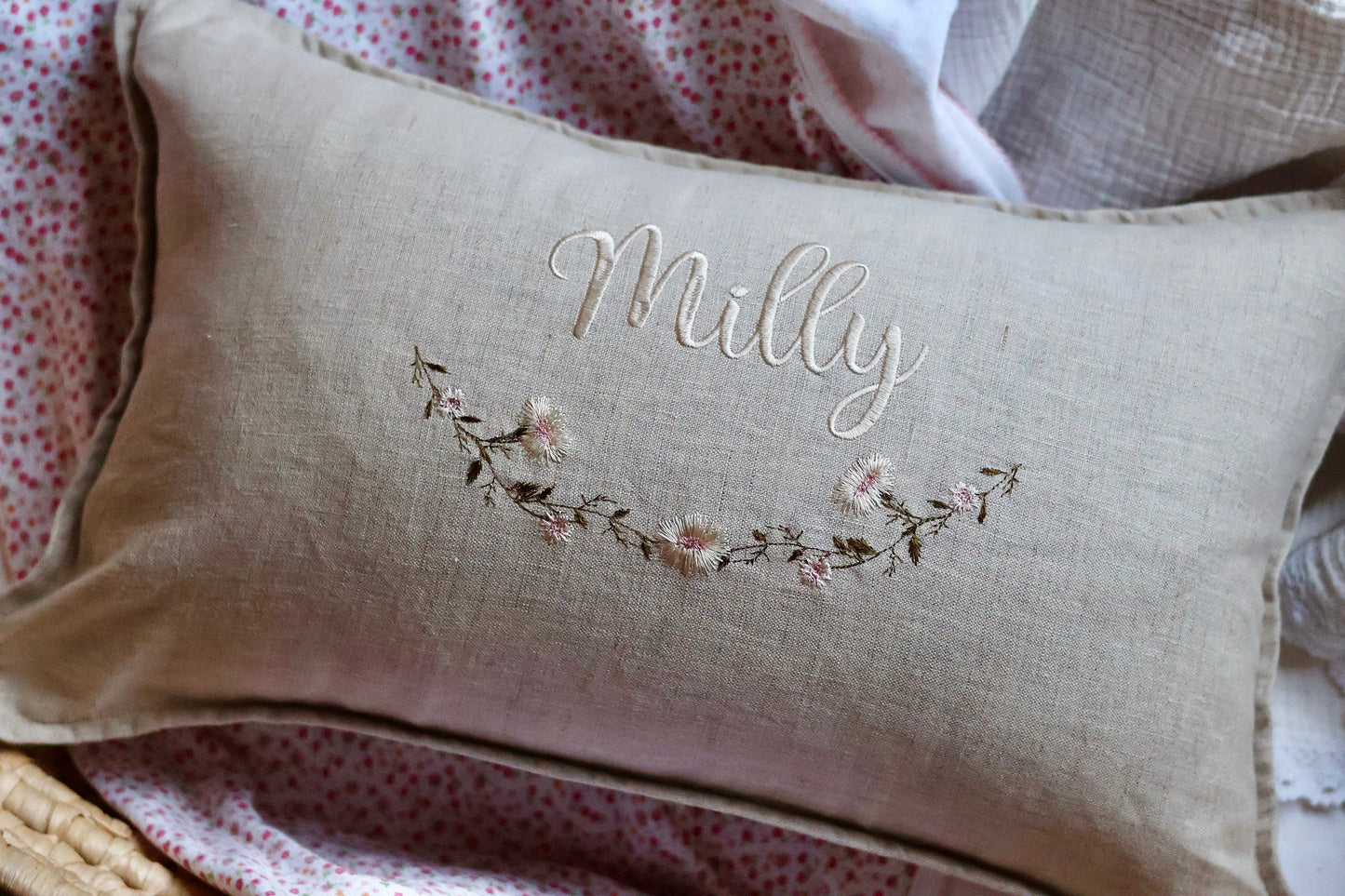 The Daisy Linen Cushion Cover