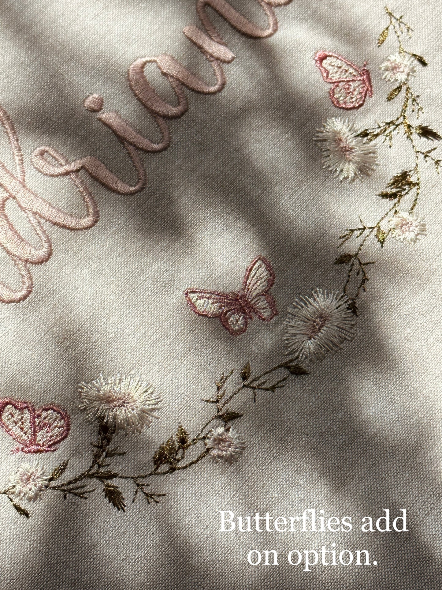 The Daisy Pure Linen Cushion