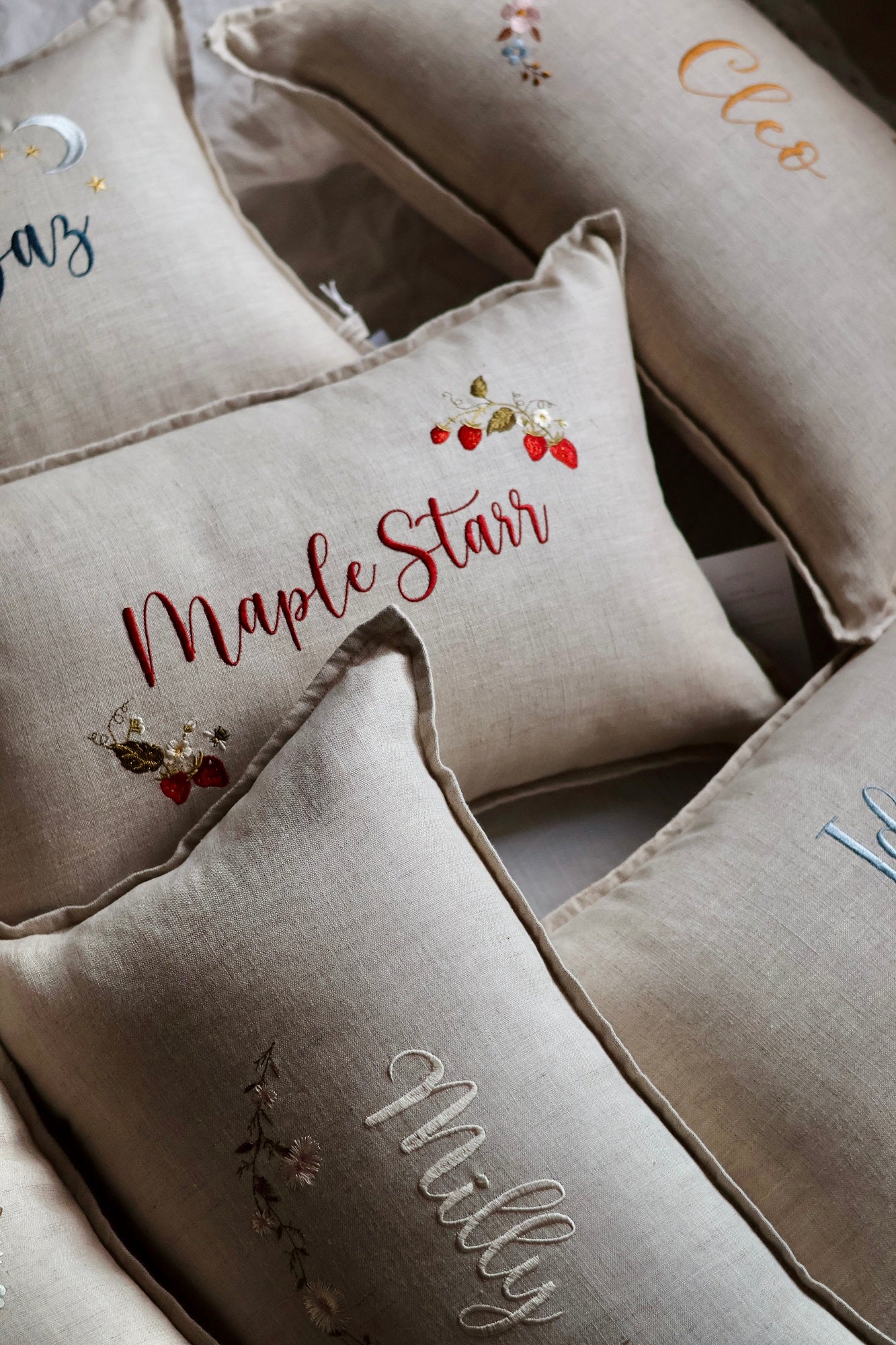 The Aubrey Pure Linen Cushion