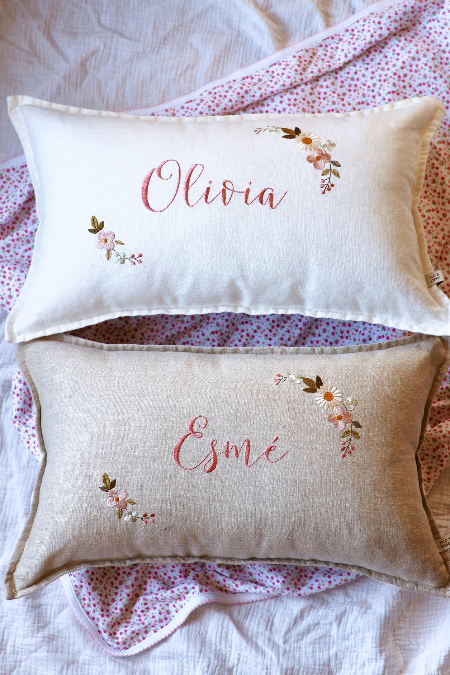 The Goldie Linen Cushion Cover
