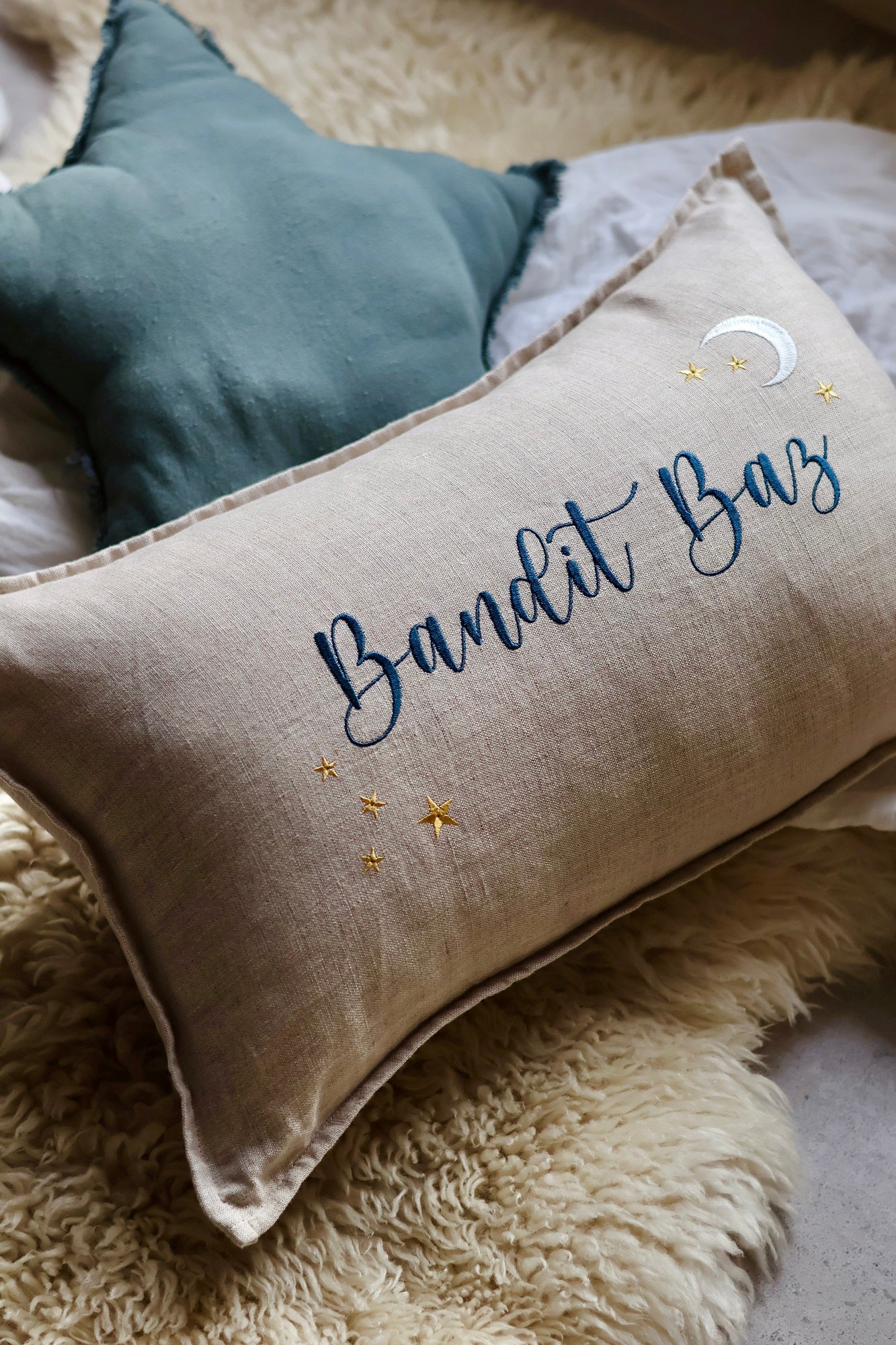 The Starry night Pure Linen Cushion