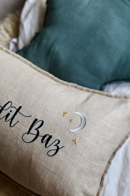 The Starry night Linen Cushion Cover