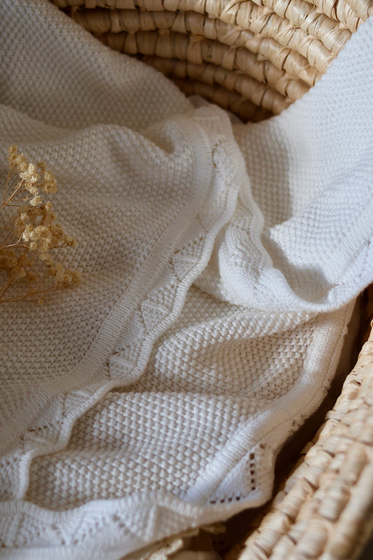 Cotton knit Blanket- Geese