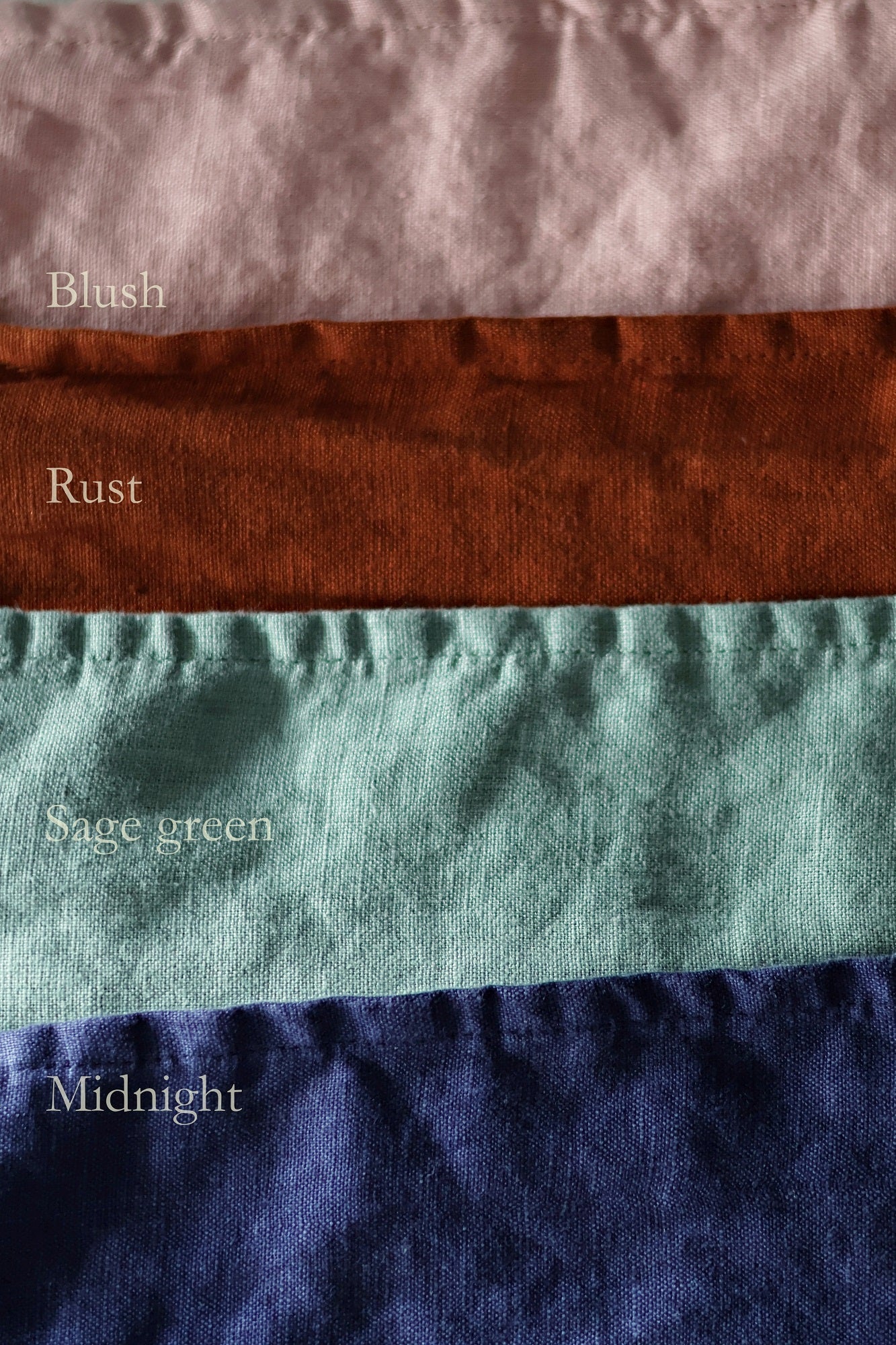 Pure Linen Cushion - Blush