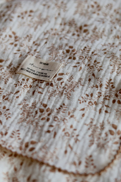 Cotton Muslin Blanket- Hazel Bloom