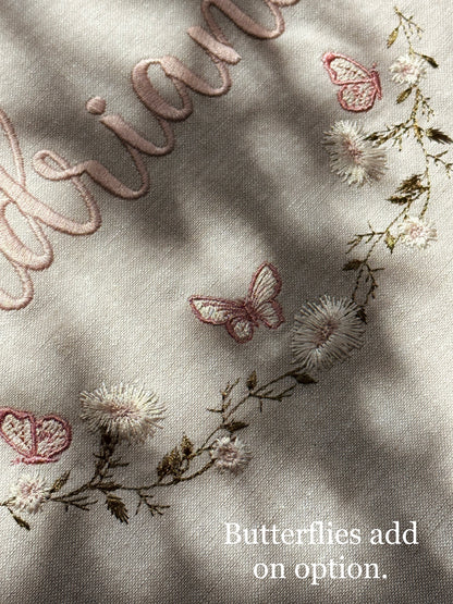 The Daisy Pure Linen Cushion