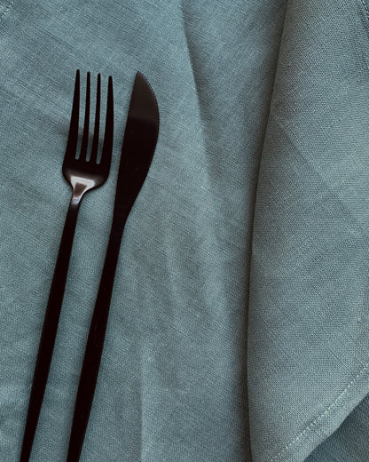 Pure Linen Napkins- Sage