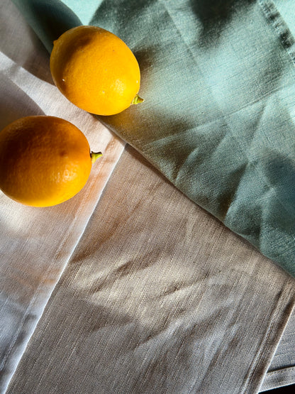 Pure Linen Napkins- Natural
