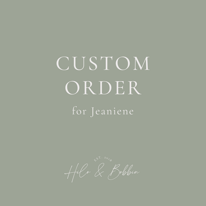 Custom cushion cover