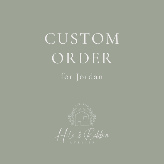 Custom Order for Jordan