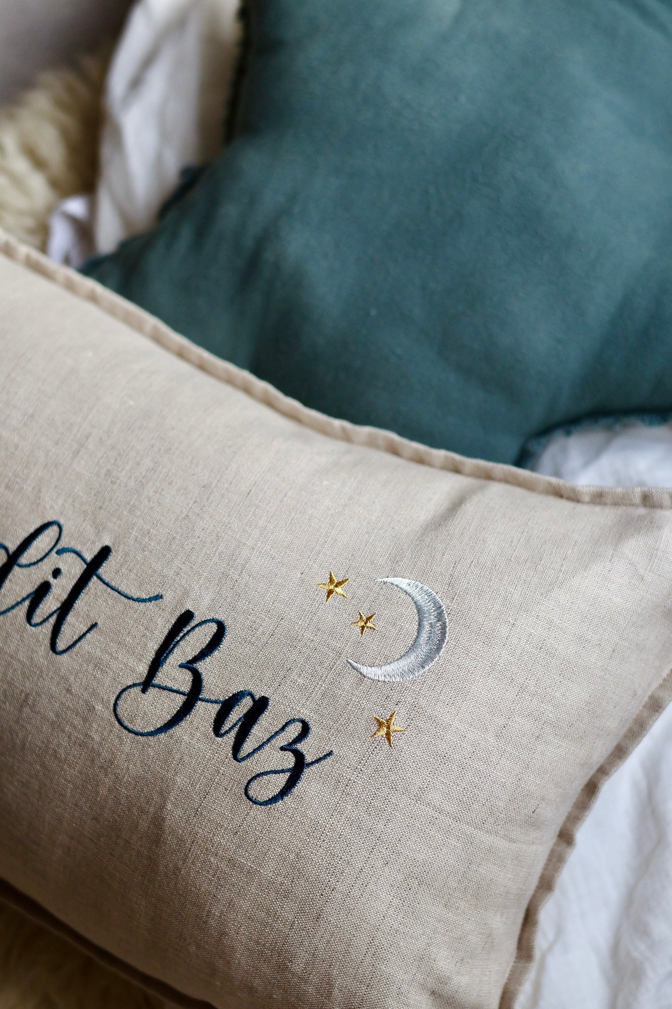 The Starry night Pure Linen Cushion